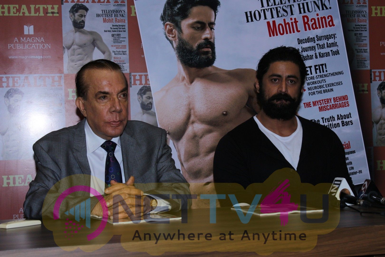 Mohit Raina On Cover Page Of Health & Nutrition Magazine Stills Hindi Gallery