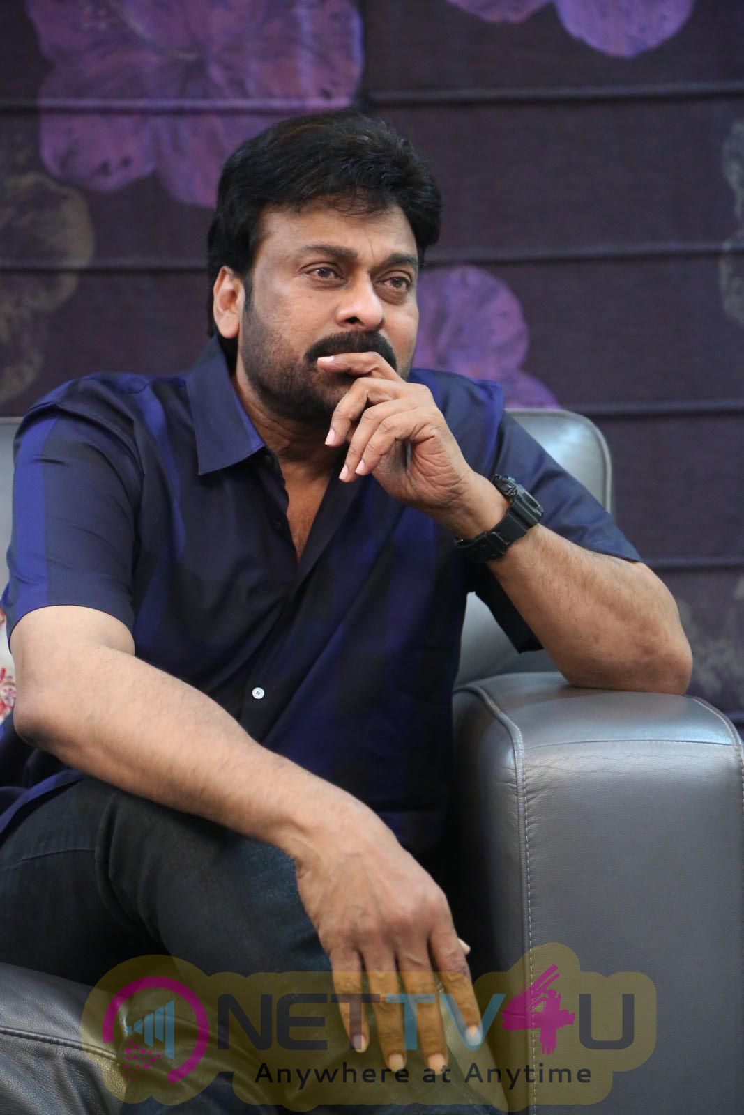 Megastar Chiranjeevi Exclusive Interview Images | 432662 | Galleries ...