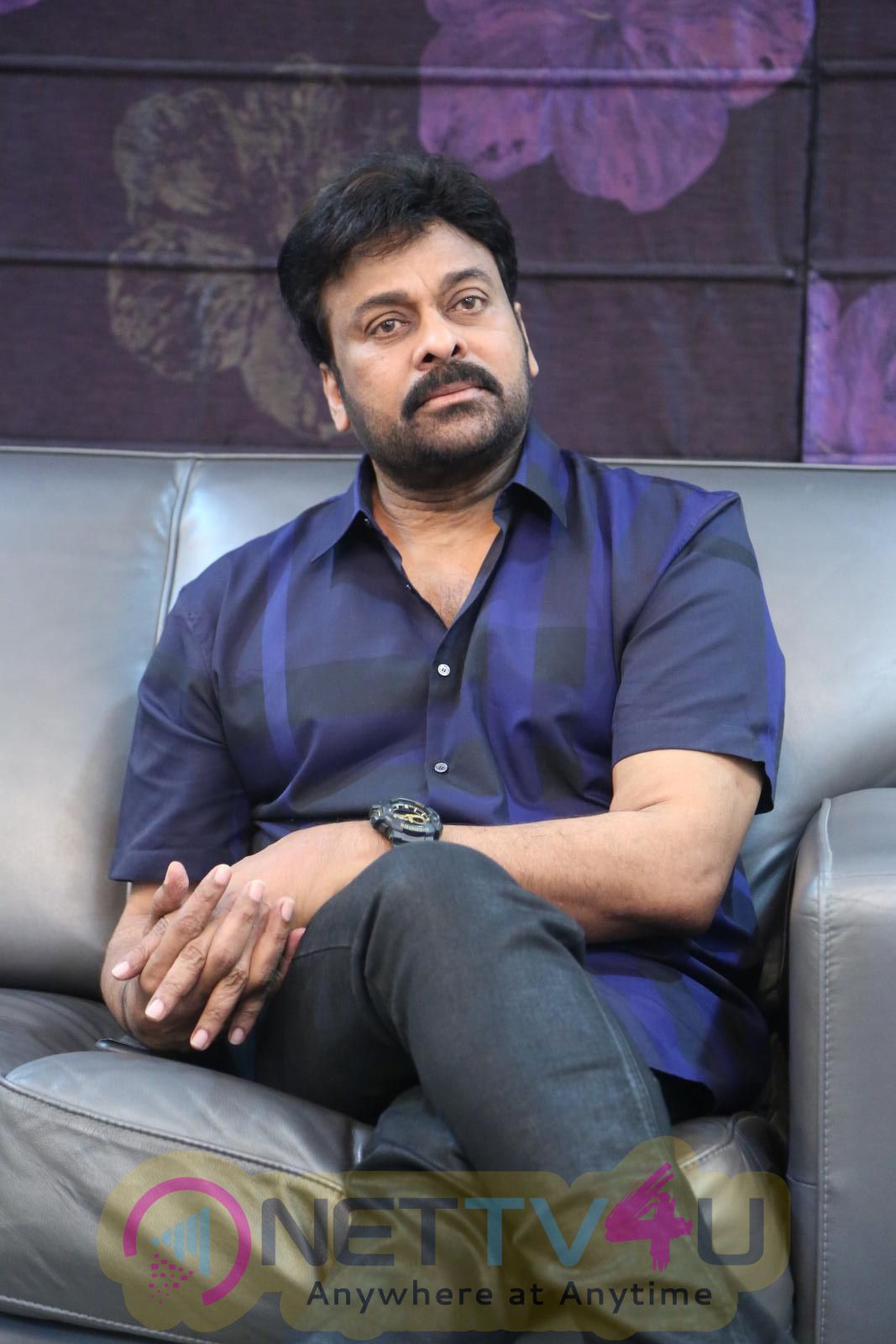 Megastar Chiranjeevi Exclusive Interview Images | 432663 | Galleries ...