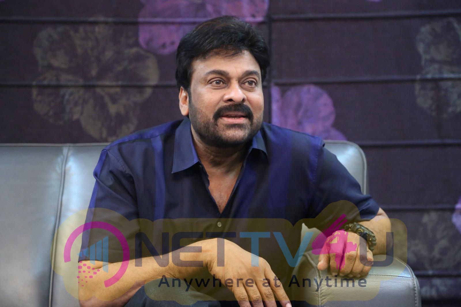 Megastar Chiranjeevi Exclusive Interview Images | 432683 | Galleries ...