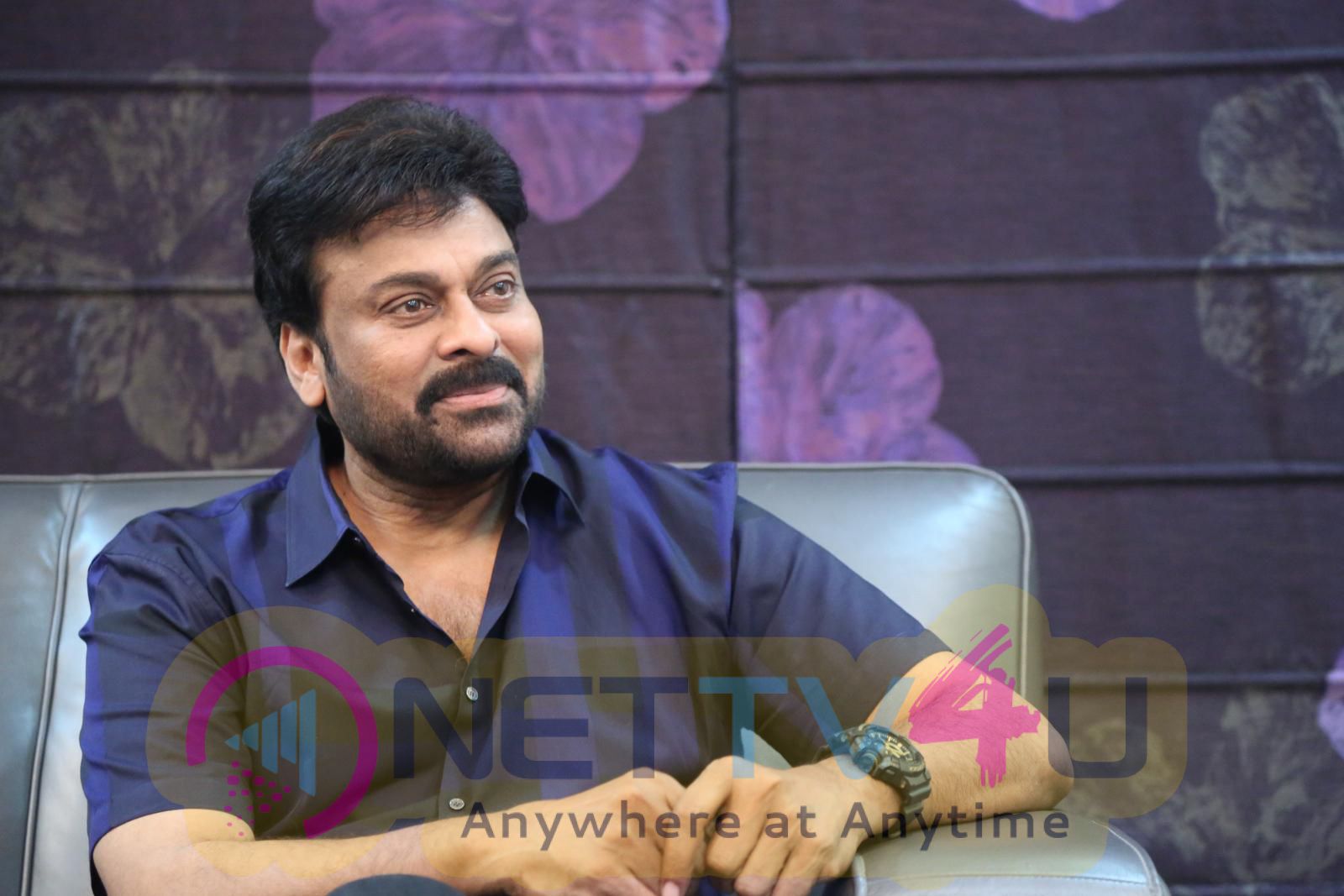 Megastar Chiranjeevi Exclusive Interview Images | 432692 | Galleries ...