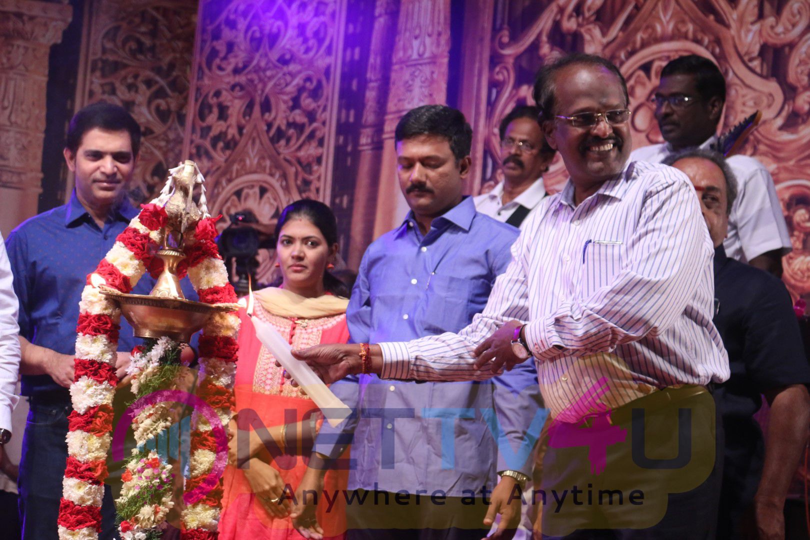 Superstar Rajinikanth At YGM's Kasethan Kadavulada Stage Show Stills Tamil Gallery