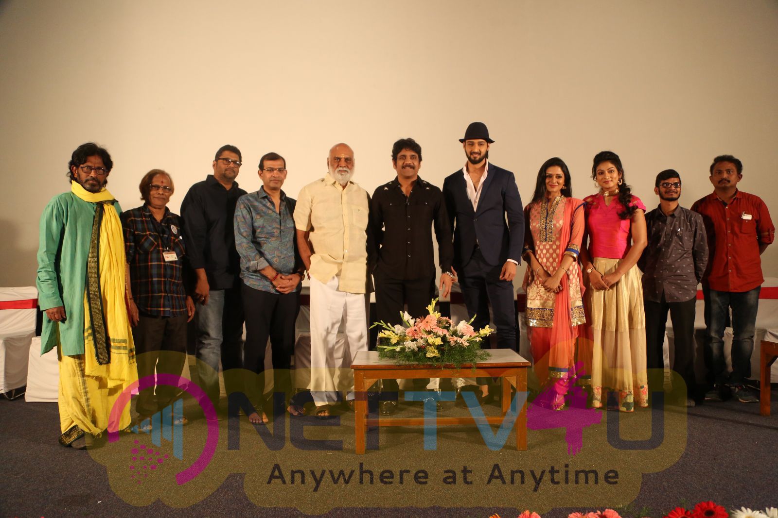 Om Namo Venkatesaya Movie Release Press Meet Cute Images Telugu Gallery