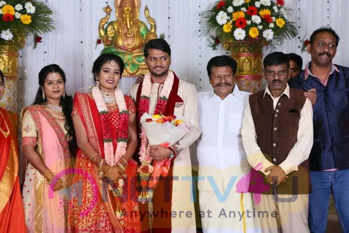 Director E Ramadass Son Marriage Photos  Tamil Gallery