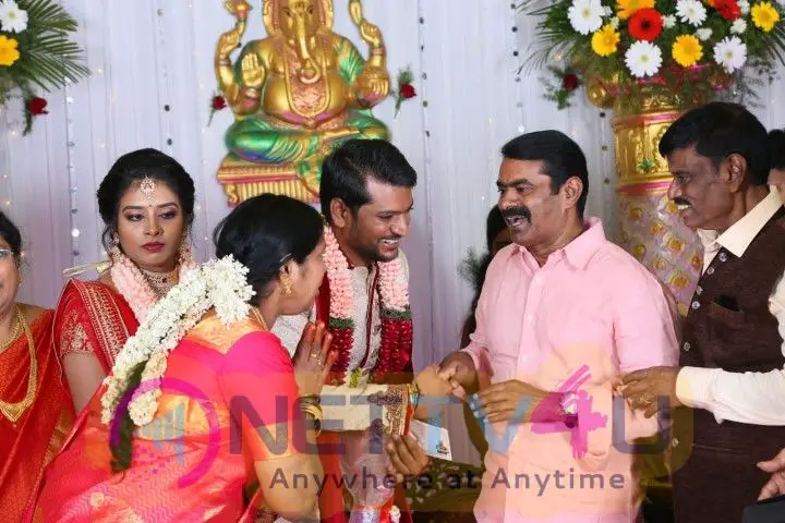 Director E Ramadass Son Marriage Photos  Tamil Gallery