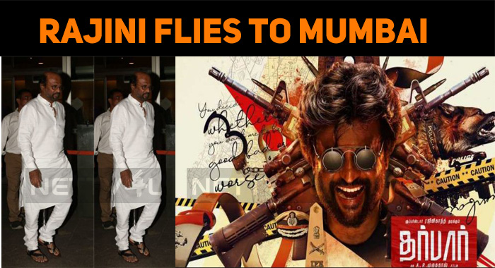 Superstar Rajini Gets Ready For Darbar Shooting!