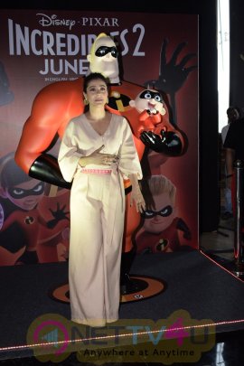 Kajol At The Trailer Launch Of Incredible 2 Hindi Version Stills Hindi Gallery