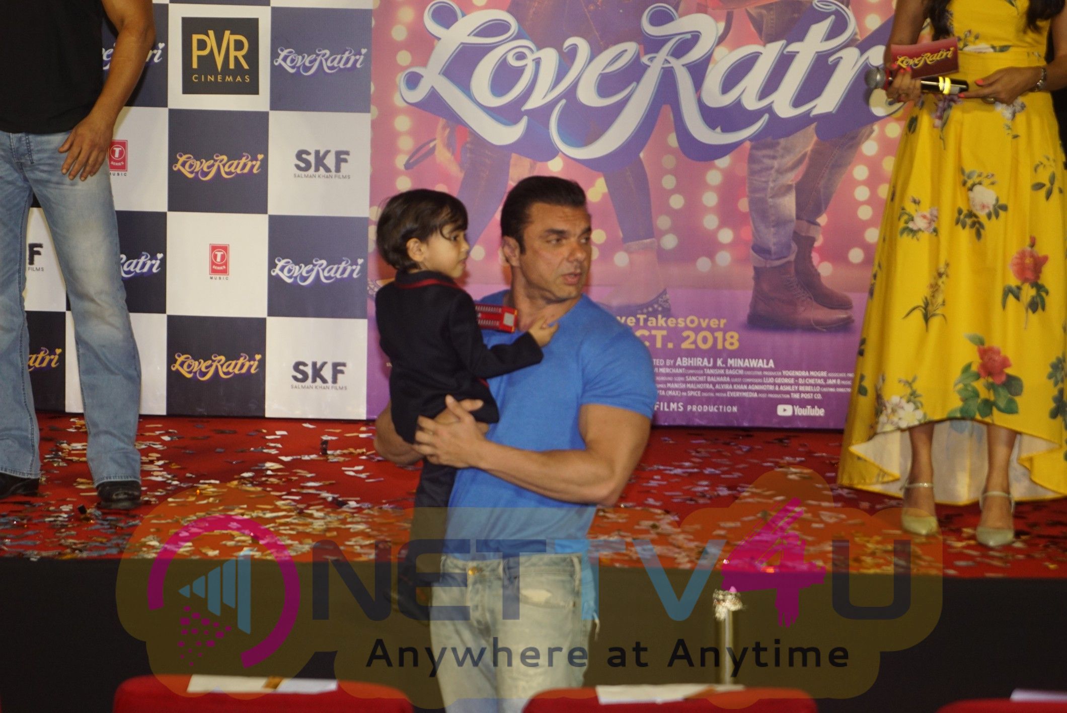 Trailer Launch Of Film Loveratri In Pvr Kurla Market City Images Hindi Gallery