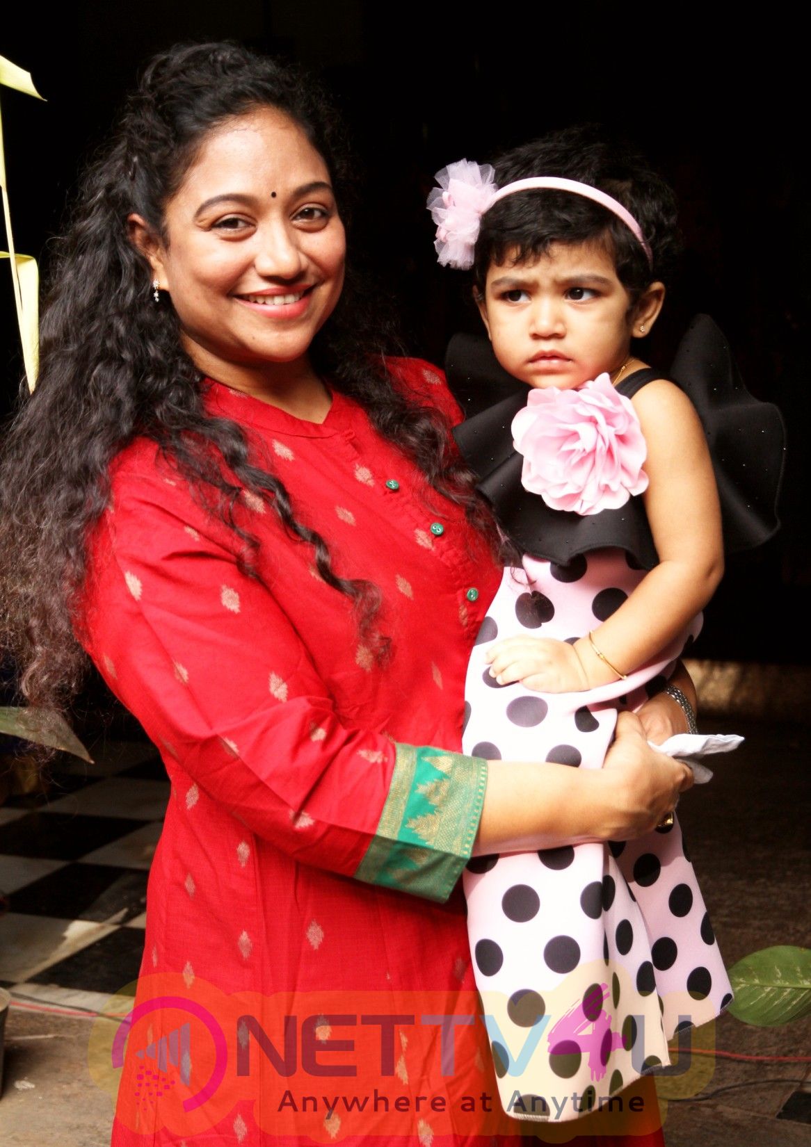 Dance Master Lalitha Shobi & Shobi's Daughter Syamantakamani Ashvika 2nd Birthday Celebration Stills Tamil Gallery
