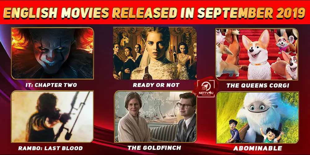 List Of English Movies Released In September 2019