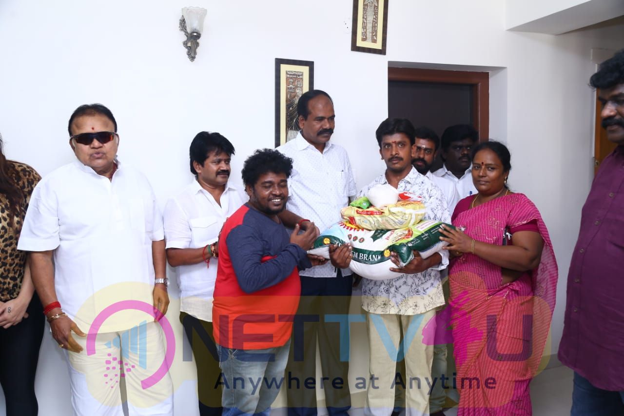 Aham Bhavam Movie Team Diwali Celebrate Pics Tamil Gallery