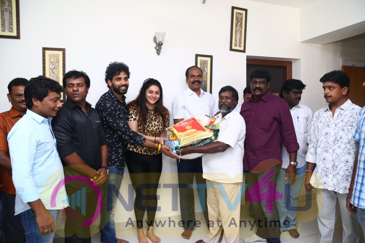 Aham Bhavam Movie Team Diwali Celebrate Pics Tamil Gallery
