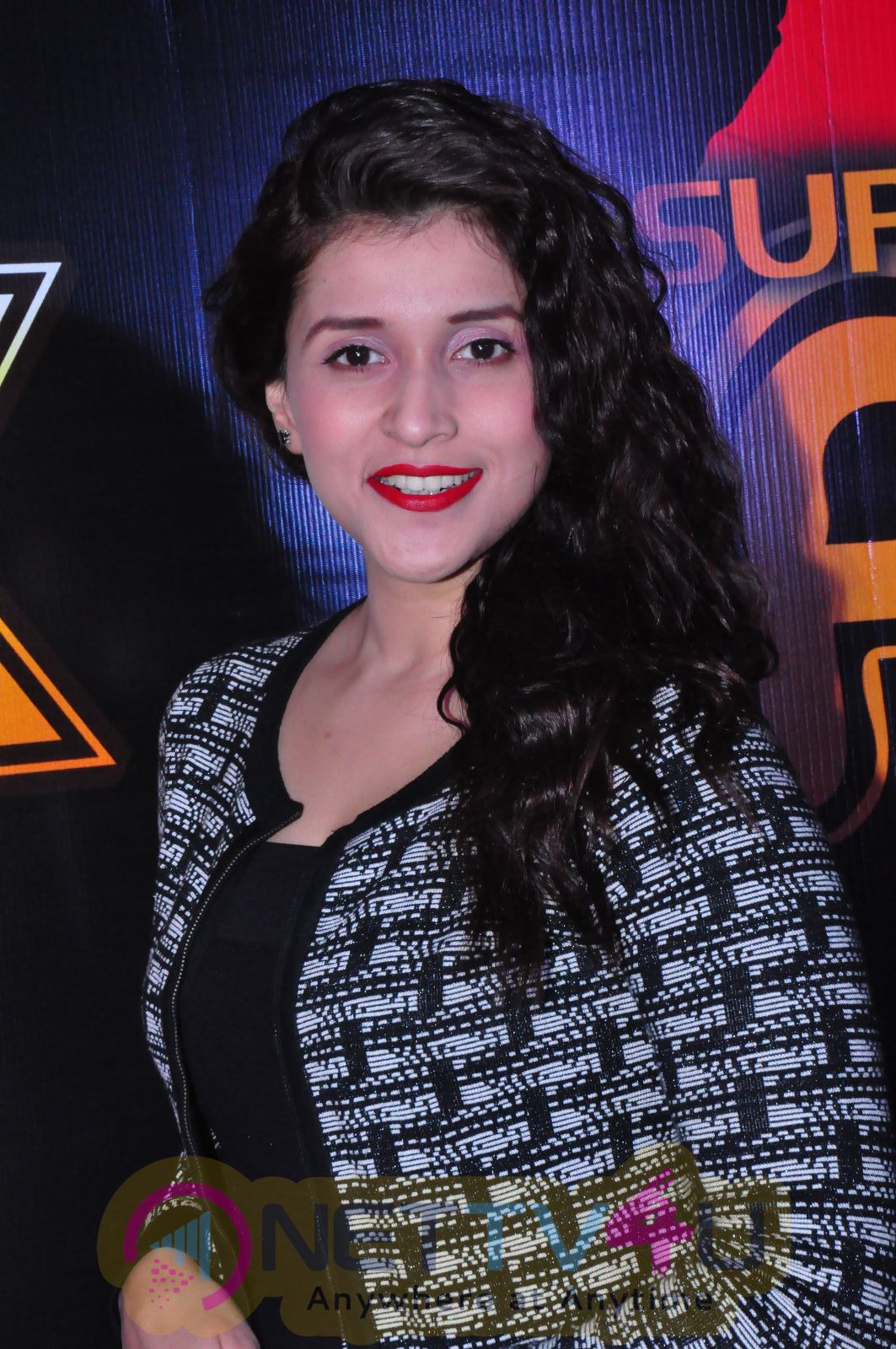 Actress Mannara Chopra At Sparx 2017 Curtain Raiser Event Stills Telugu Gallery