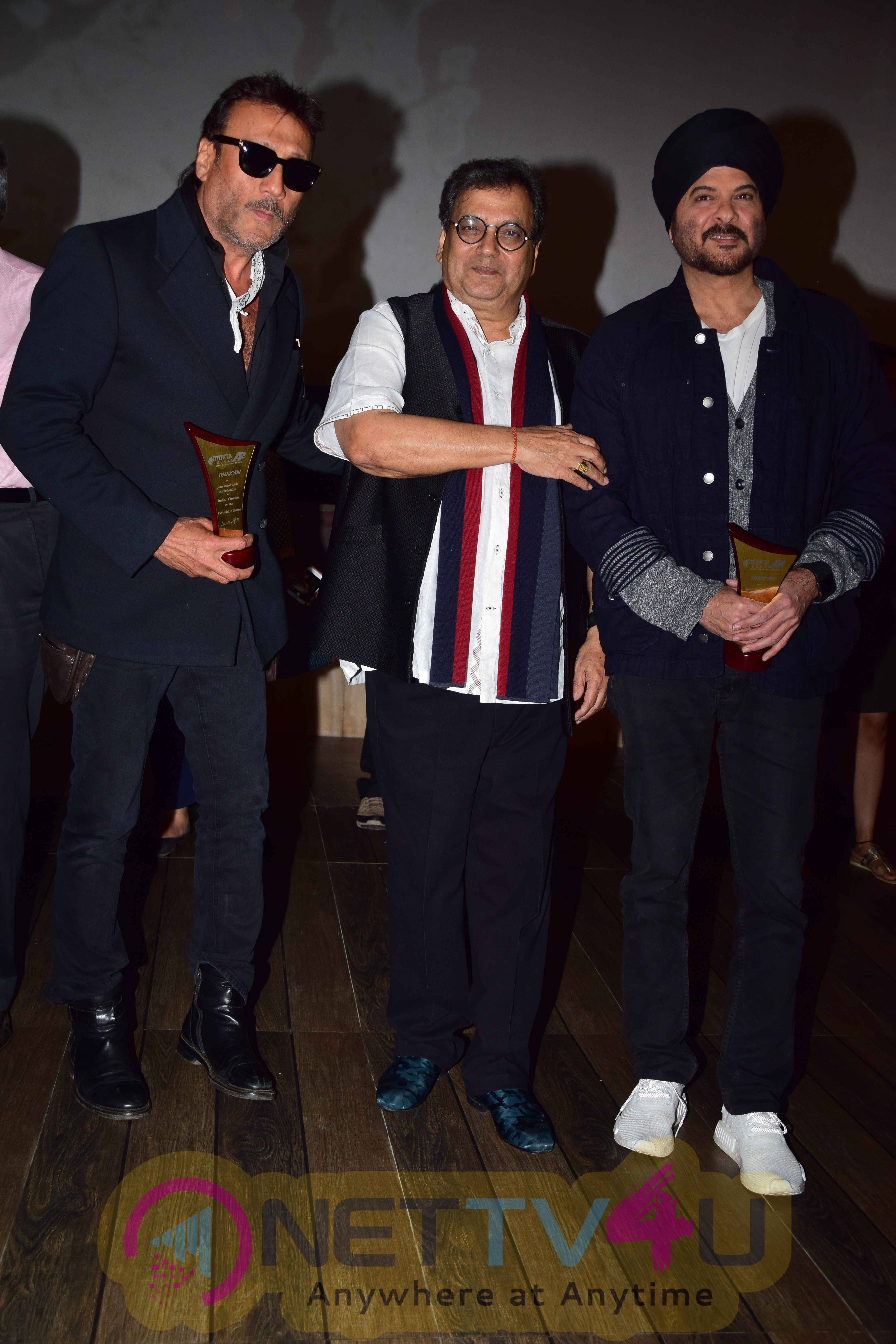 Anil Kapoor & Jackie Shroff At Launch Of New Excelsior Mukta Cinemas Recent Images Hindi Gallery