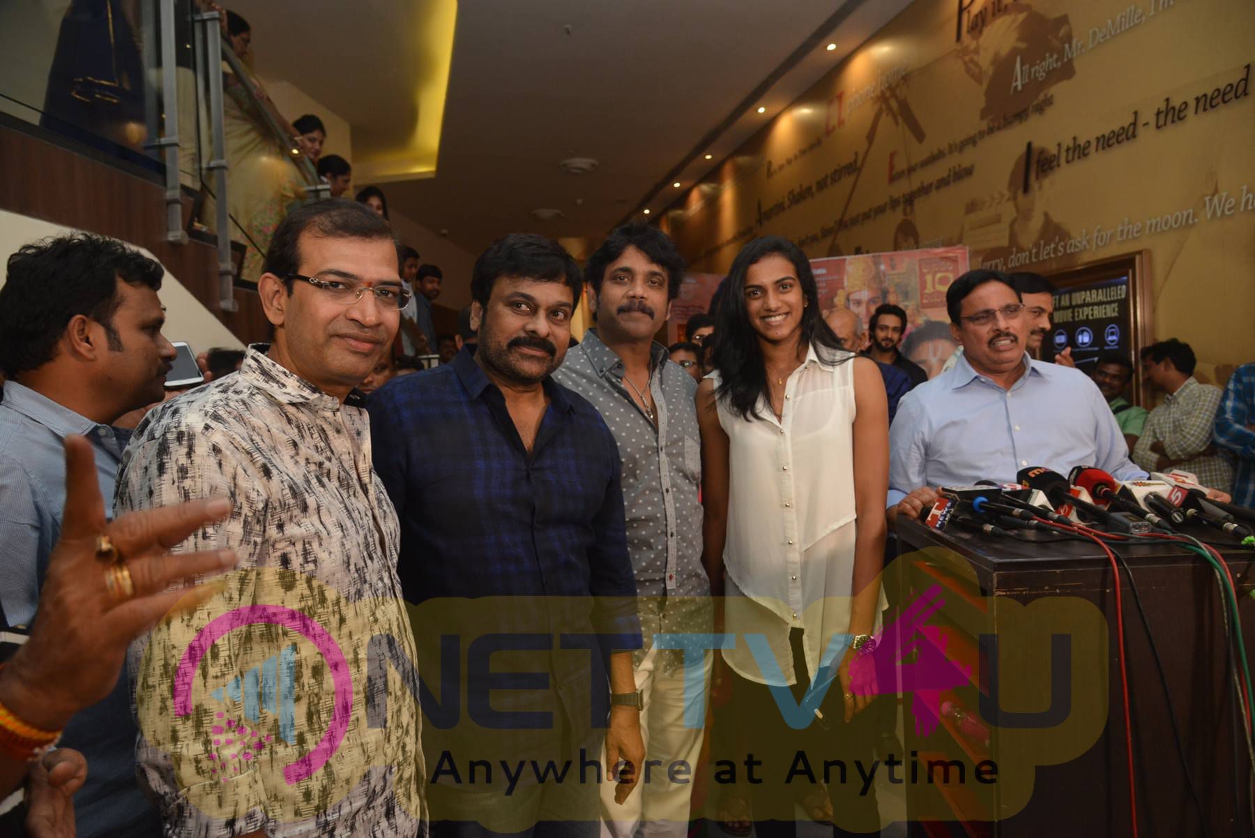 New Pretty Photos Of Om Namo Venkatesaya Premiere Telugu Gallery