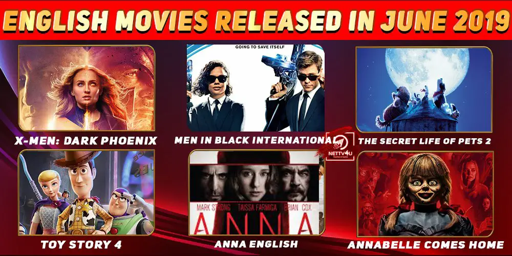 List Of English Movies Released In June 2019