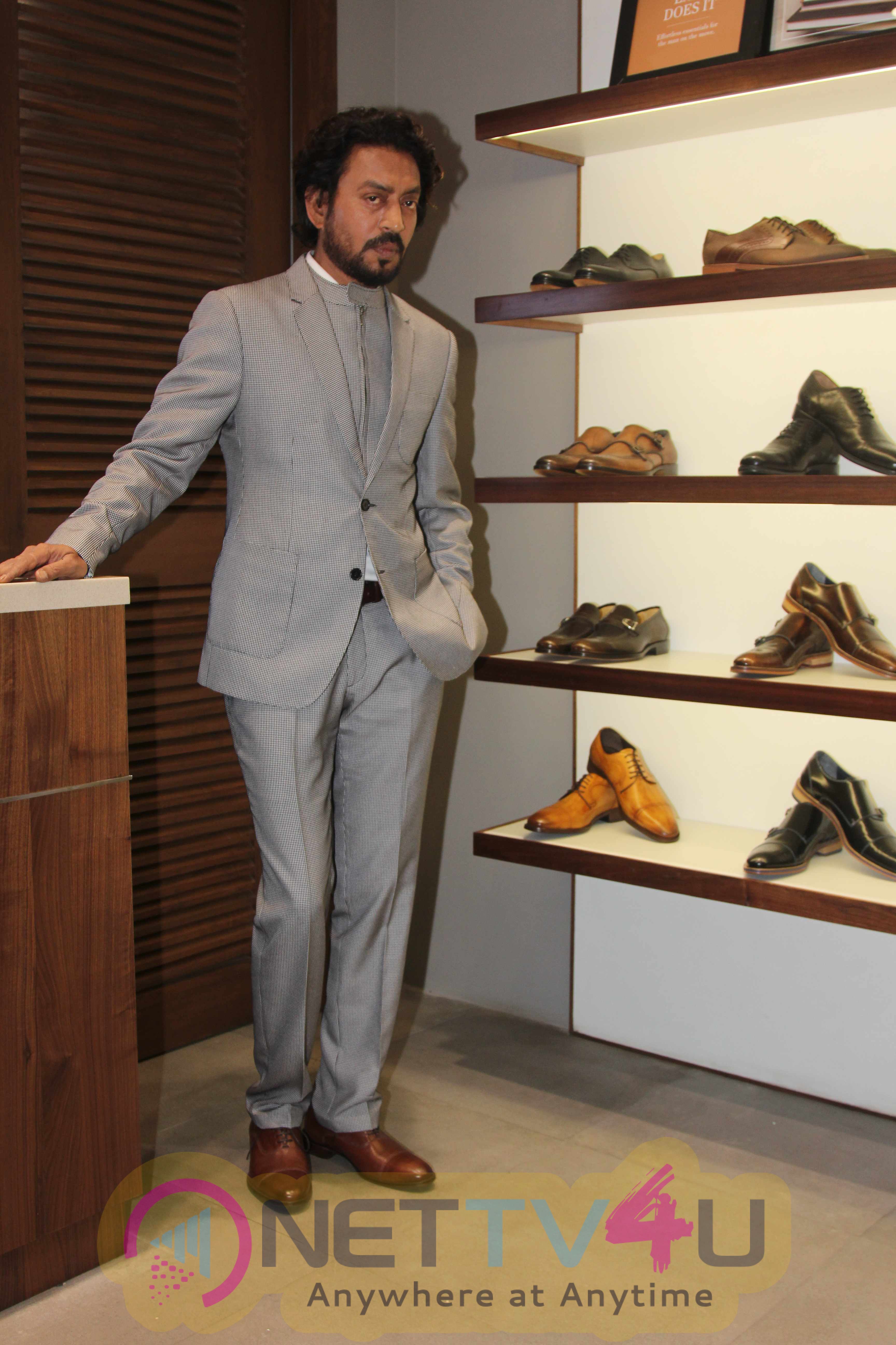 Irrfan Khan Visits Johnston & Murphy Store Magnificent Images Hindi Gallery