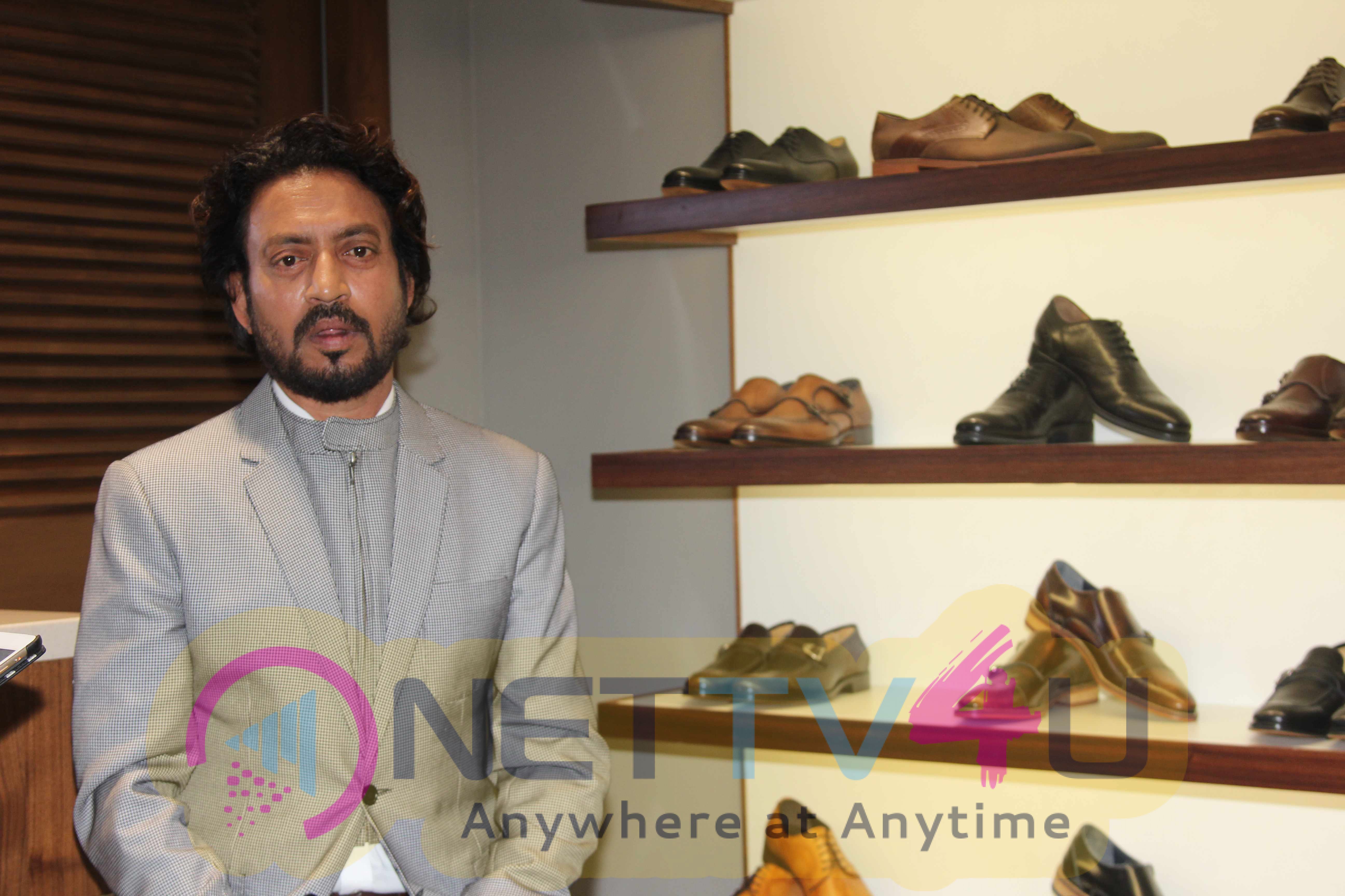 Irrfan Khan Visits Johnston & Murphy Store Magnificent Images Hindi Gallery