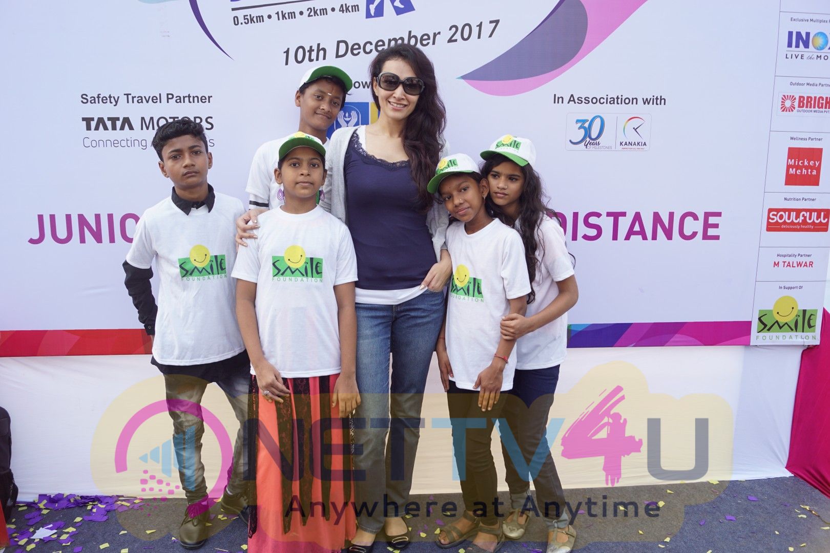 Dipannita Sharma, Claudia Ciesla, Tapu Sena Of Tarak Mehta, At Mumbai Juniorthon An Annual Running Event For Kids Pics Hindi Gal