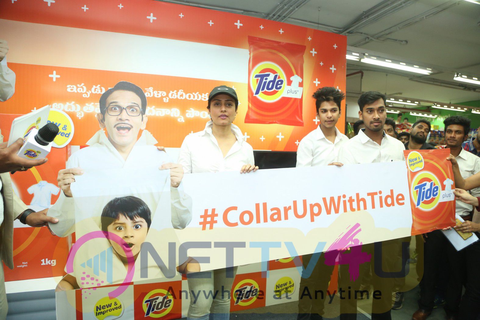 Special Photos Of Namrata Shirodkar Launches The New Tide Plus At Big Bazaar Telugu Gallery