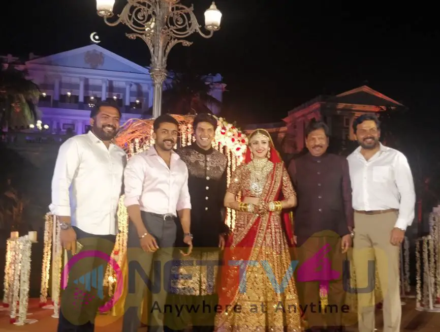Actor Arya And Sayesha Saigal Marriage Stills Tamil Gallery