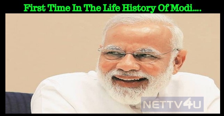 First Time In The Life History Of Modi….