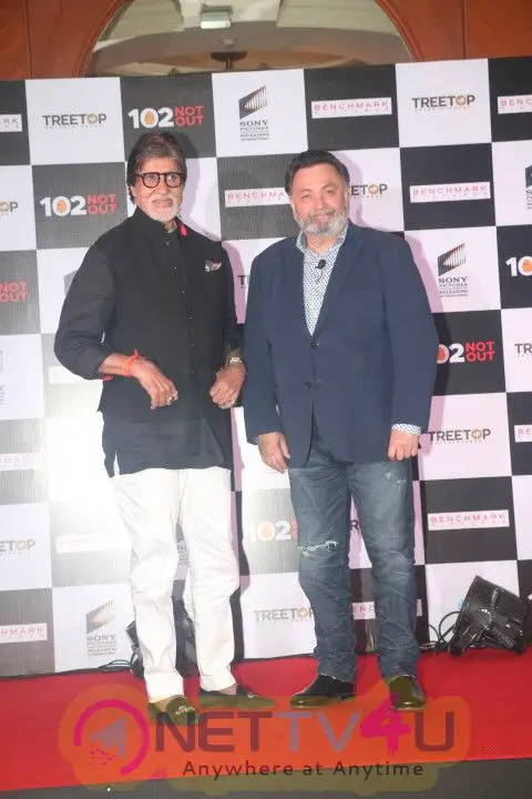 102 Not Out Success Press Meet For  Amitabh Bachchan & Rishi Kapoor Success  Hindi Gallery