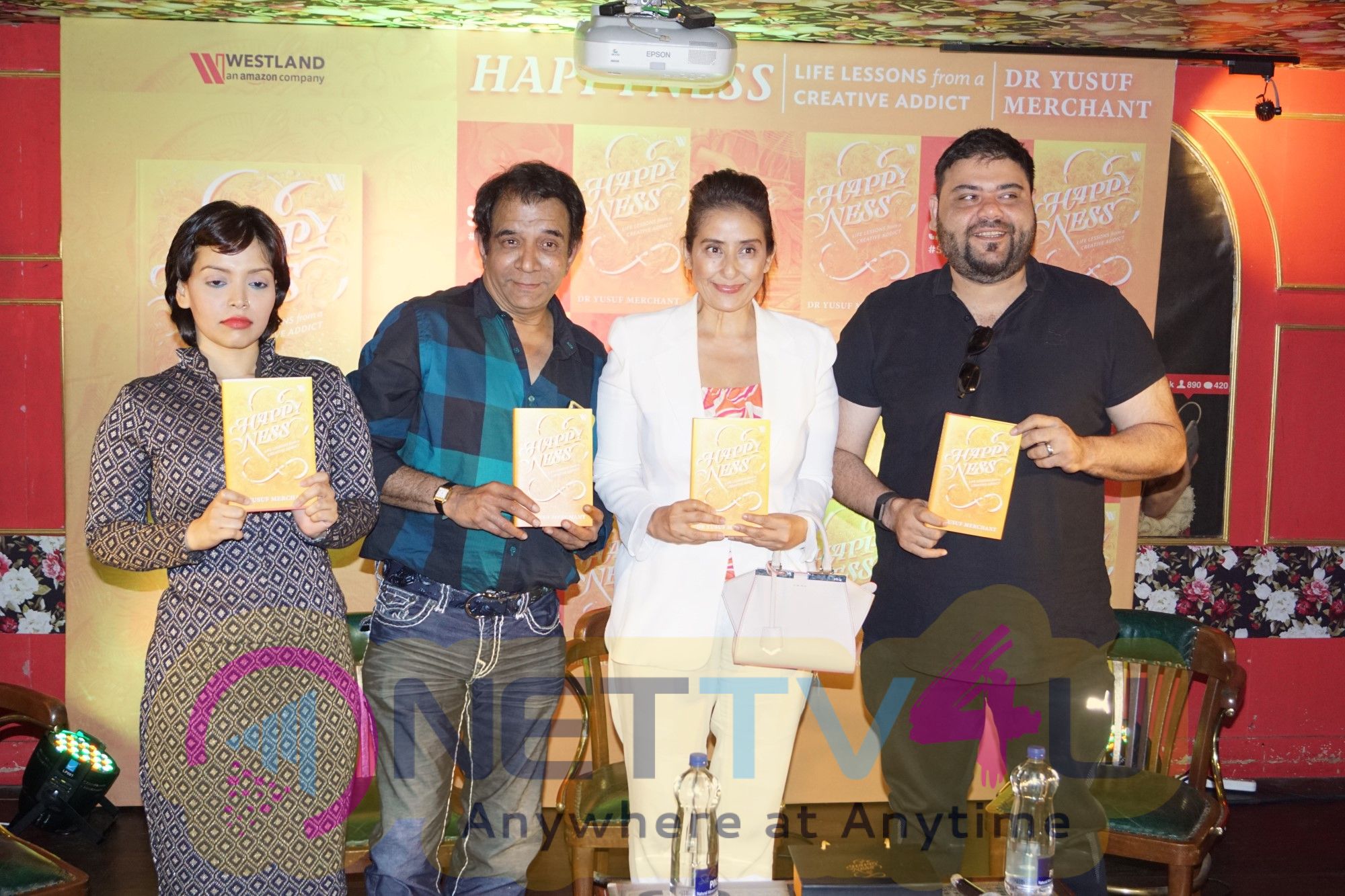 Manisha Koirala Launched Dr Yusuf Mechant's Book Happyness Life Lessons Hindi Gallery