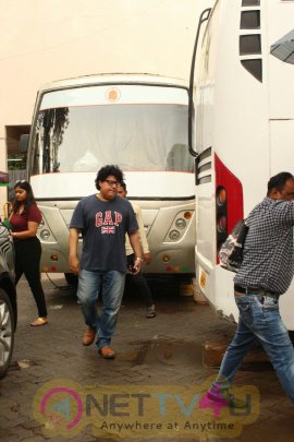 Pooja Hegde & Sajid Khan Came To Housefull 4 Movie Shooting Spot