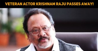Veteran Actor Krishnam Raju Passes Away!
