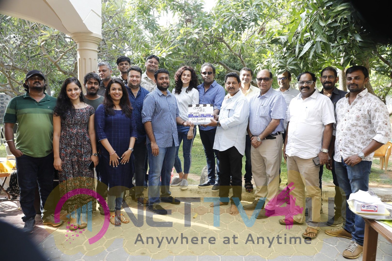 Game Over Movie Pooja Pics Tamil Gallery