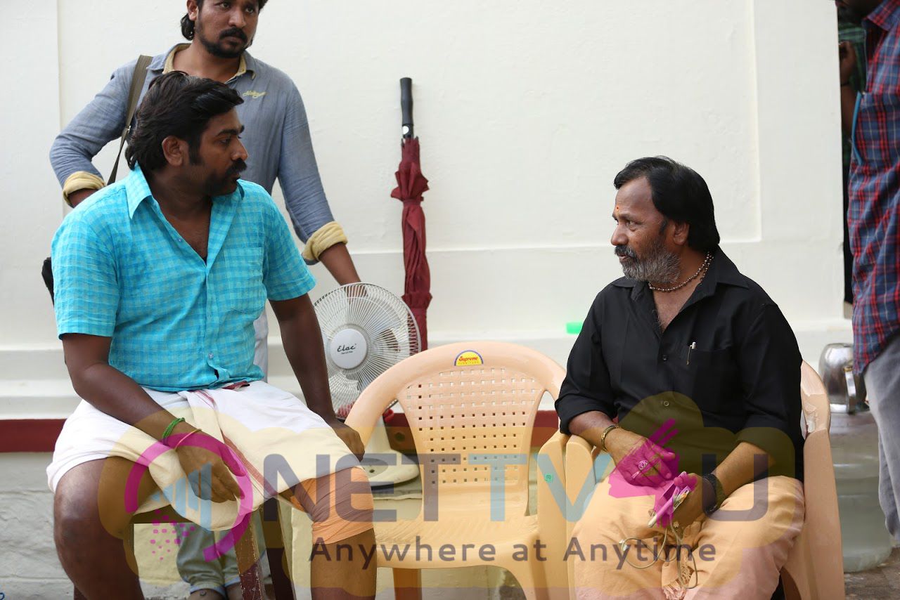 Vijay Sethupathi & Paneer Selvam Untitled Project Produced By A M Rathnam Shoot Started Yesterday Tamil Gallery