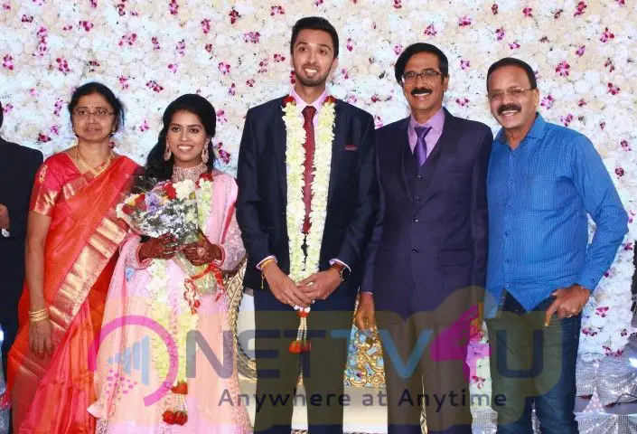 Manobala Son Marriage Images  Tamil Gallery