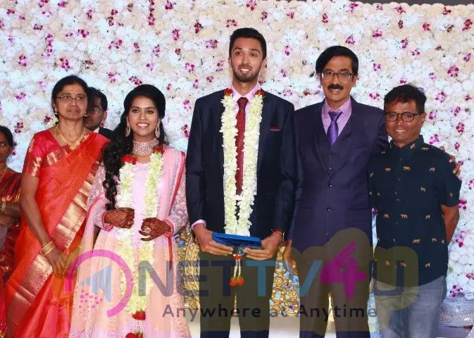 Manobala Son Marriage Images  Tamil Gallery