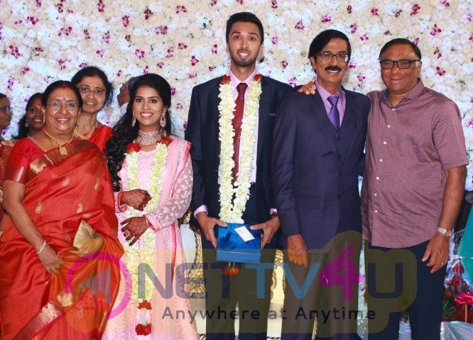 Manobala Son Marriage Images  Tamil Gallery