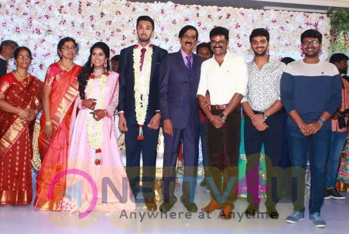 Manobala Son Marriage Images  Tamil Gallery