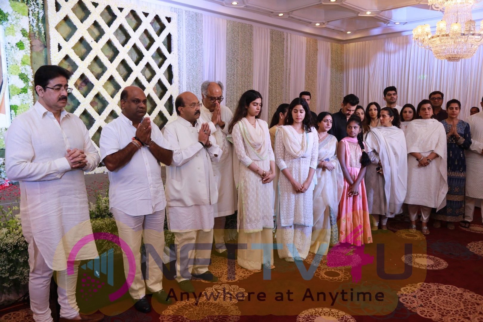 Celebrities At Padmashri Sridevi Kapoor Prayer Meeting Photos Tamil Gallery