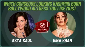 Which Gorgeous Looking Kashmiri Born Bollywood Actress You Like Most