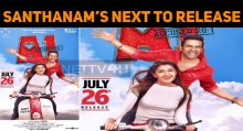 Santhanam’s Next To Hit The Screens This July!