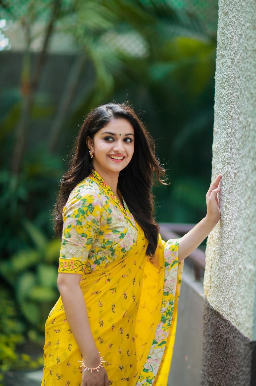Actress Keerthy Suresh Angelic Images Tamil Gallery