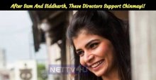 After Sam And Siddharth, These Directors Support Chinmayi!