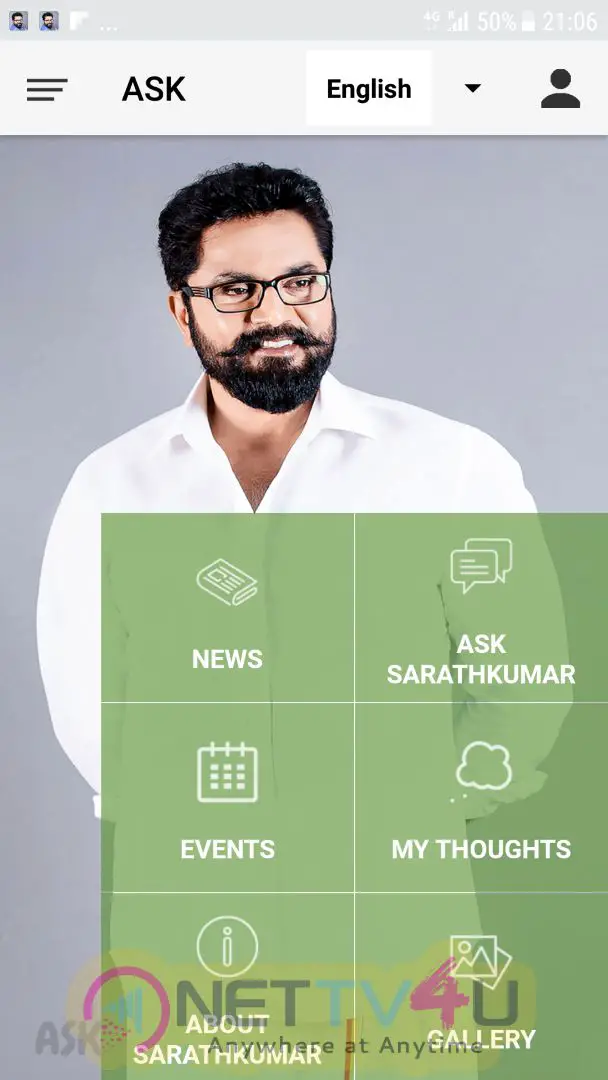 Actor  Sarathkumar ASK App Launch Event Stills Tamil Gallery