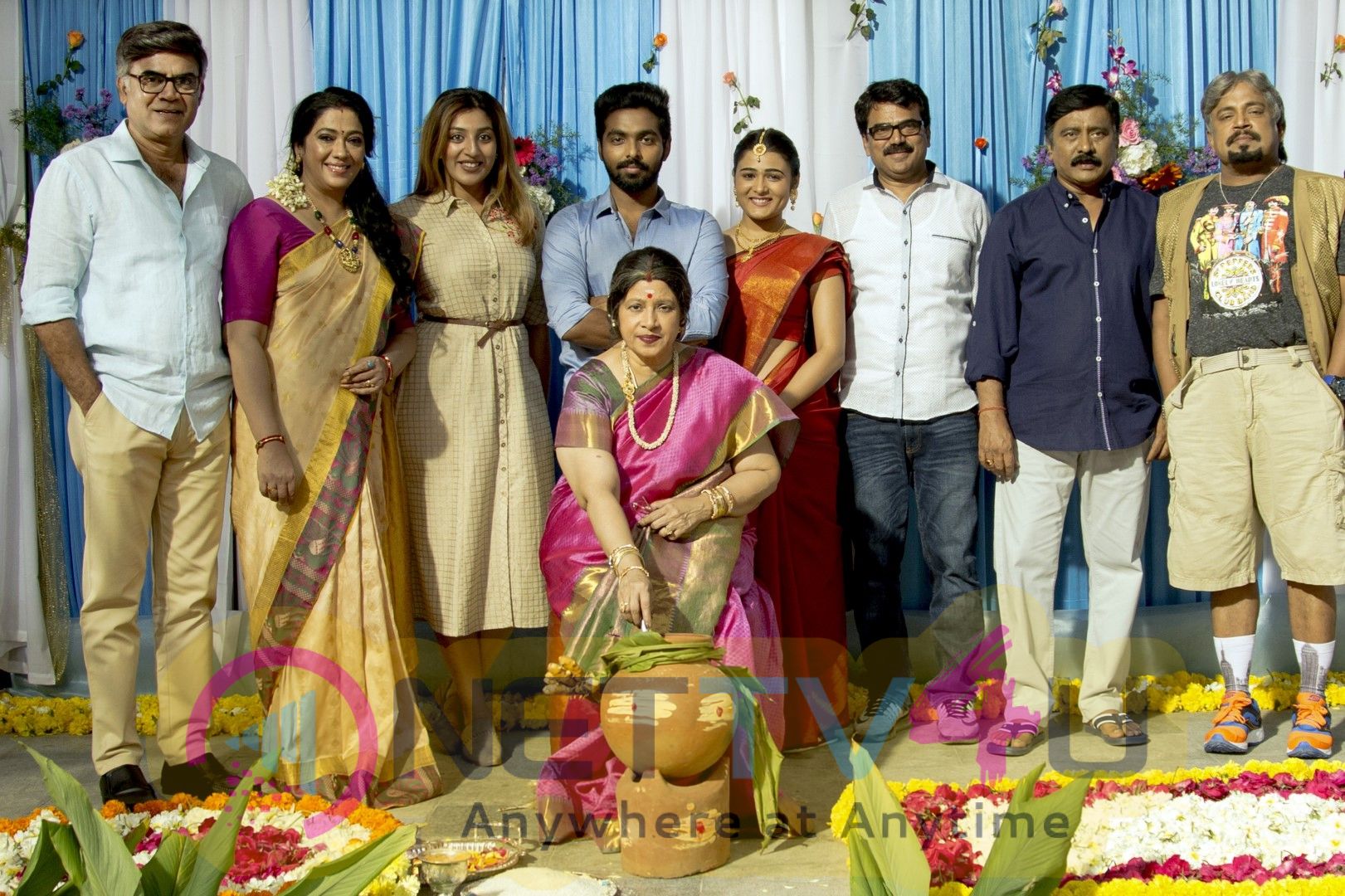 100 Percent Kaadhal Team Celebrated Pongal In The Sets  Images  Tamil Gallery