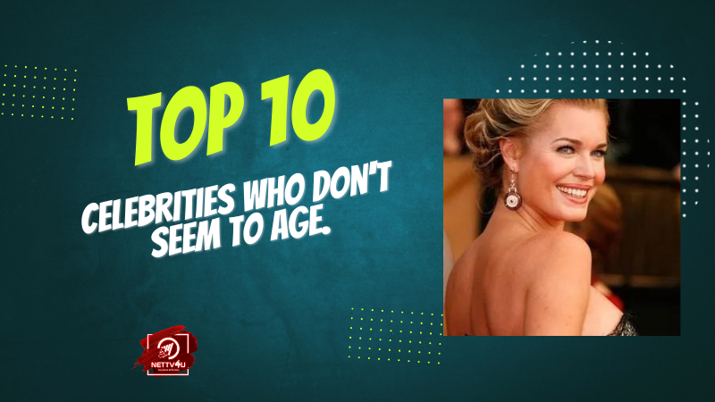 Top 10 Celebrities Who Don't Seem To Age. English Article