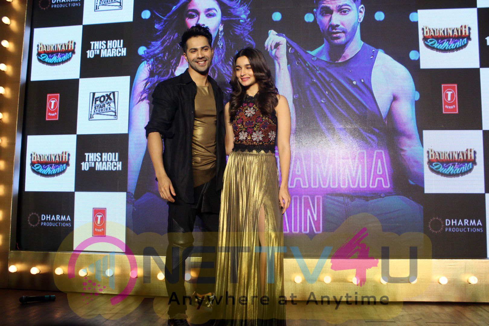 Song Launch Tamma Tamma Again For Film Badrinath Ki Dulhania With Varun Dhawan & Alia Bhatt Stills Hindi Gallery
