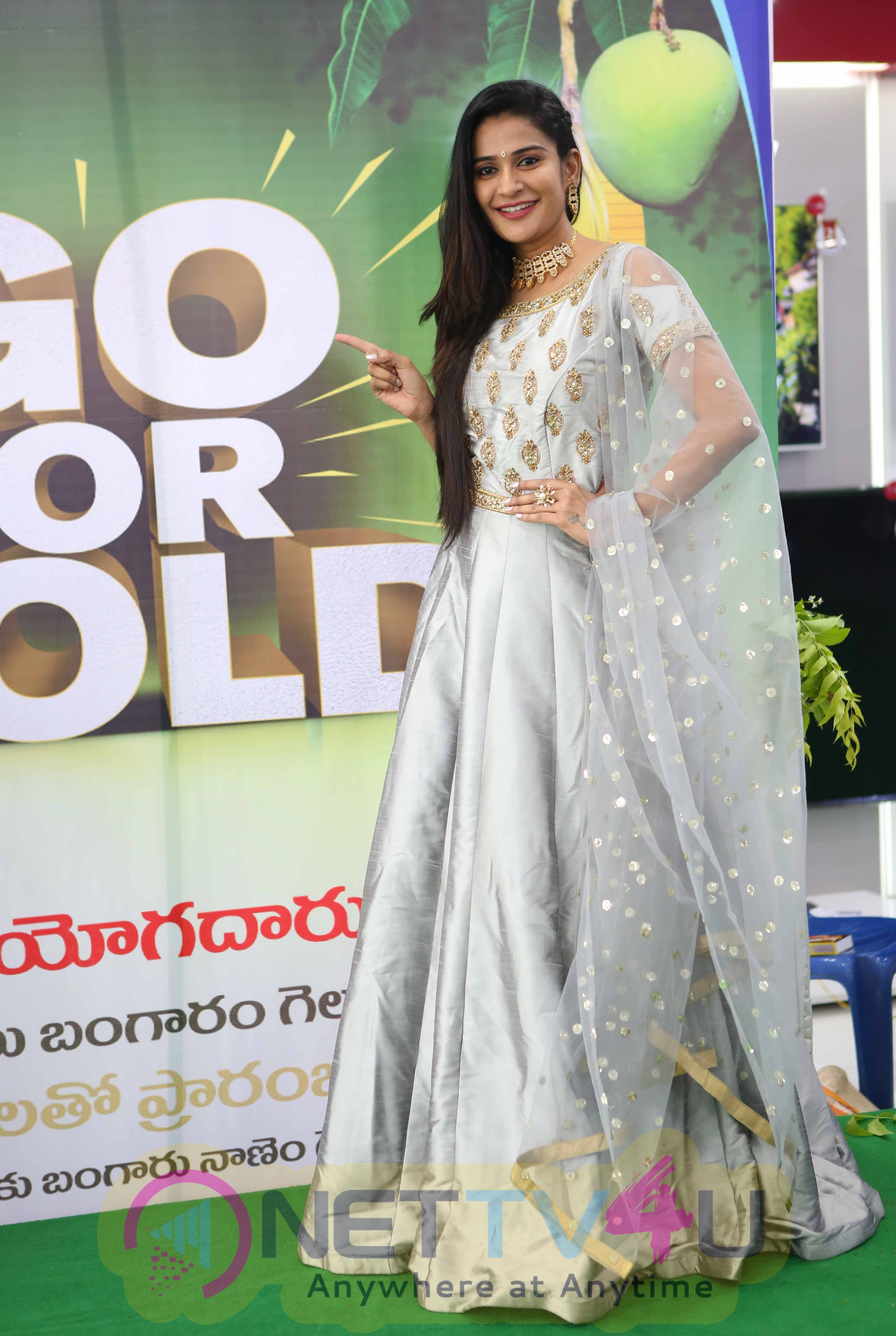 Actress Sita Narayan - Actress Jenny Honey Joins Ugadi Celebrations At The Launch Of Go For Gold Offer At Great Eastern Electron