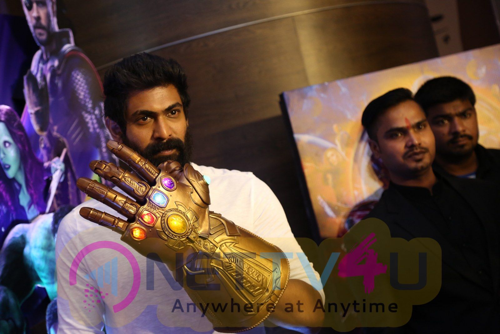 Actor Rana Daggubati At Avengers Press Meet Pics  Telugu Gallery