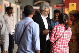 Nerkonda Paarvai Movie Working Stills Tamil Gallery