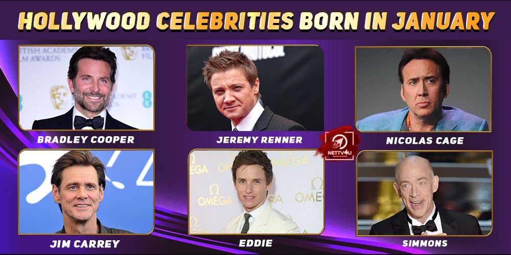 Top Hollywood Celebrities Who Were Born in January