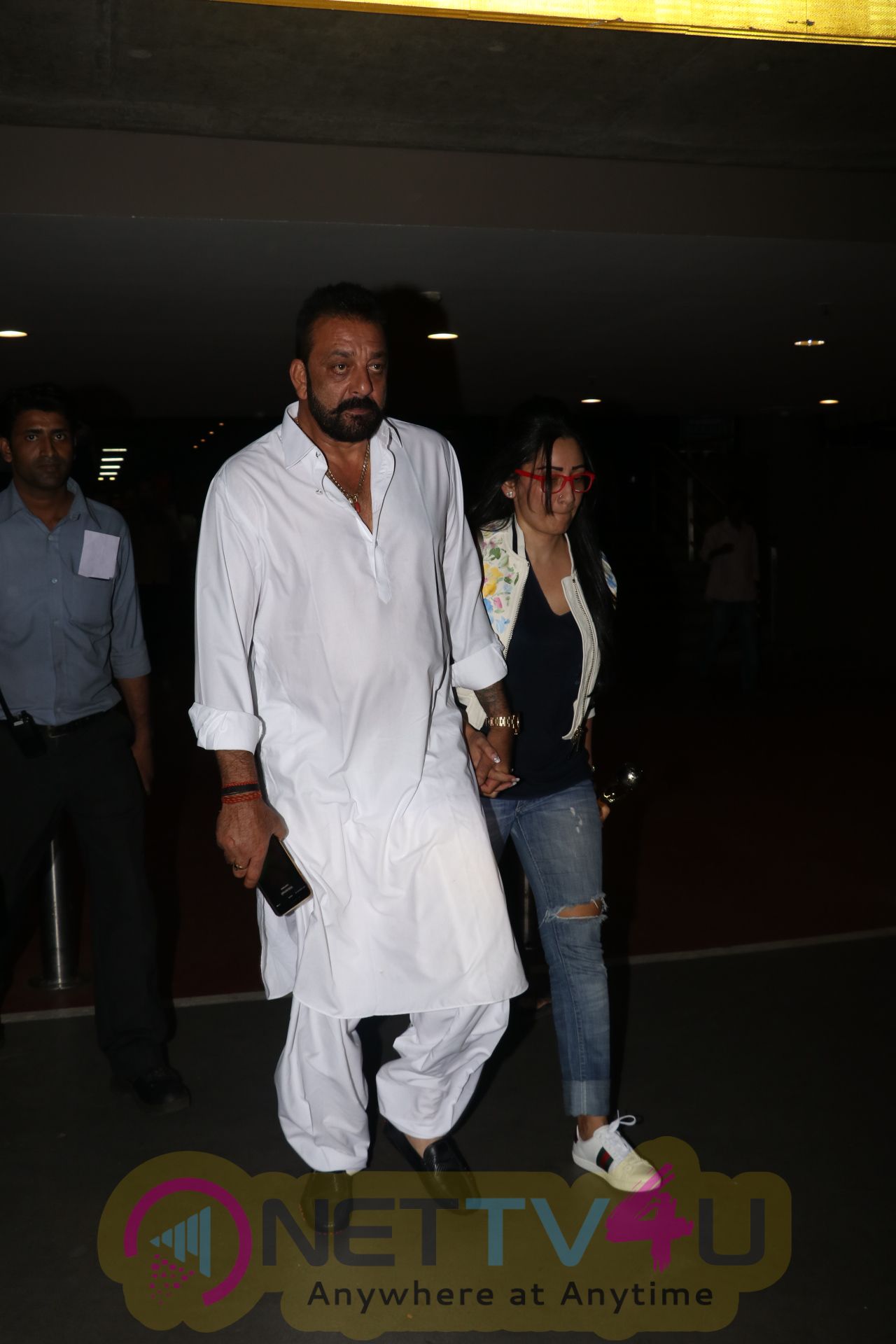 Actor Sanjay Dutt Spotted At Airport Stills Hindi Gallery